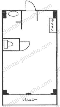 後上ビル／GOGAMI BLDG.5階の間取図