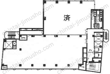 ラピロス六本木／MID POINT 六本木の間取図