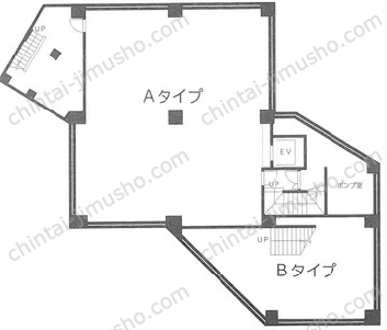 山の手ビル東館の間取図