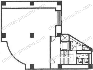 山の手ビル東館の間取図