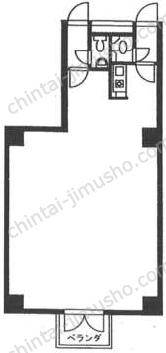 渋谷宮下パークビルの間取図