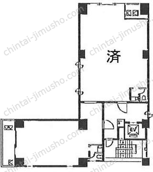 KYOE PLAZA KAYABACHOⅡ4階の間取図