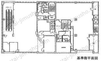 兜町ビル2階の間取図
