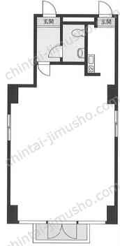 渋谷宮下パークビルの間取図