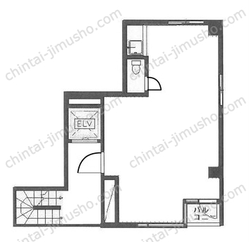 岩田光建ビル5階の間取図