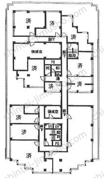 アイタウンプラザの間取図