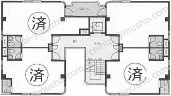 KODAビル幡ヶ谷3階の間取図