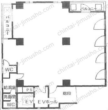 一番町コートの間取図