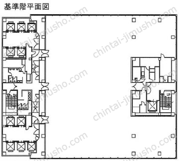 エステック情報ビルの間取図