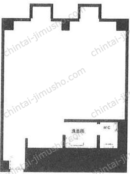 ニュー千駄ヶ谷マンションの間取図