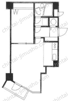 クレール東郷坂／MID POINT市ヶ谷の間取図