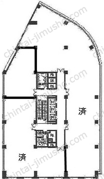 The Kanda 282の間取図