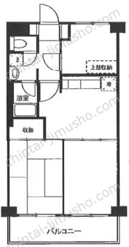 シティハウスノヴァの間取図