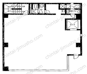 UETAKEビル4Fの間取図