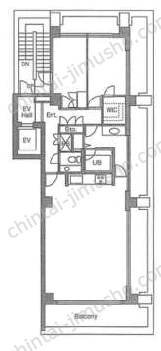 プレイアデ一番町の間取図