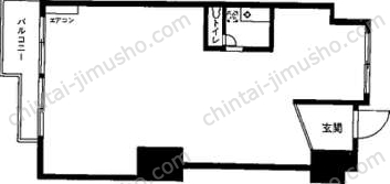 朝日九段マンションの間取図