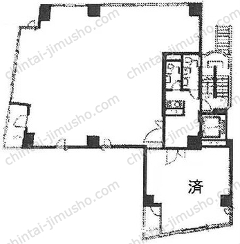 US半蔵門ビルの間取図
