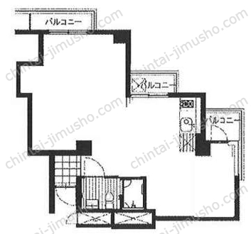 第20スカイビルの間取図