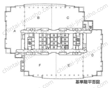 恵比寿ガーデンプレイスタワーの間取図