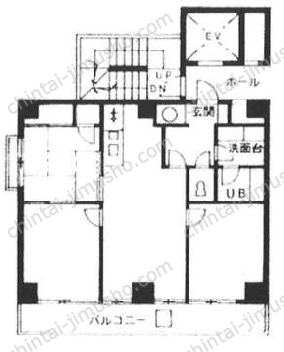 YKB新宿御苑ビル／IMB Office新宿御苑の間取図