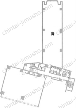 M&Cビルの間取図