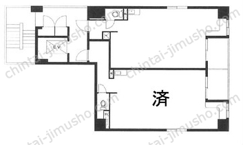 A・M京橋ビルの間取図