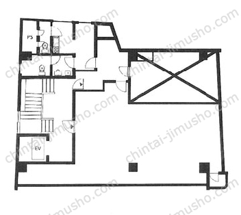 由井ビルの間取図