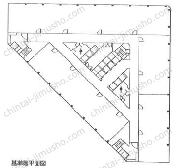 新宿第一生命ビルの間取図