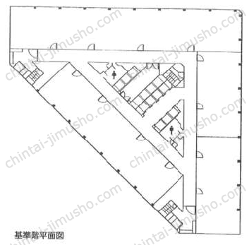 新宿第一生命ビルの間取図