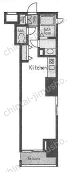 VORT銀座residenceの間取図