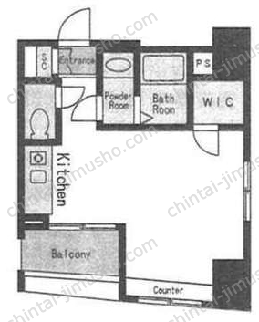 VORT銀座residenceの間取図