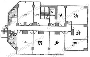 ワコーレ新宿第一ビルの間取図