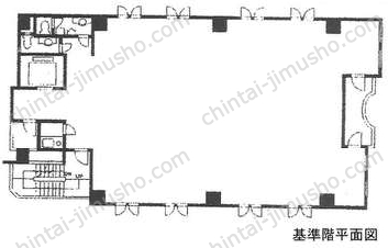 蒲田ビル7階の間取図