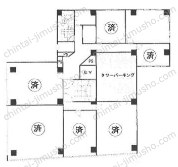 大同ビルの間取図