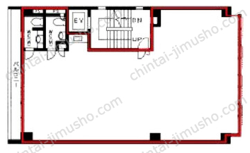 セイキ第2ビル3Fの間取図
