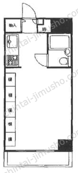 飯田橋ハイタウンの間取図