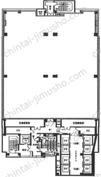 中目黒GTタワー14階の間取図