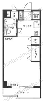飯田橋ハイタウンの間取図