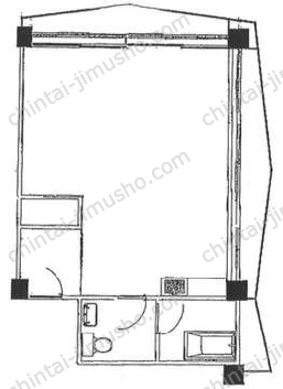 パレス青山4階の間取図