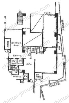 ツインヒルズ茗荷谷1階の間取図