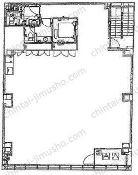 GM-Gビル3階の間取図