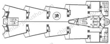 Gunkan東新宿ビルの間取図