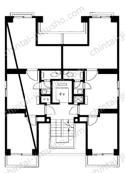 新宿ガーデンビルの間取図