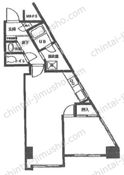 ライオンズマンション茅場町の間取図