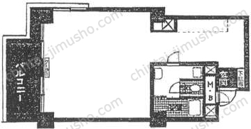 ライオンズマンション南平台の間取図