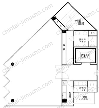 Grandir 赤坂見附の間取図