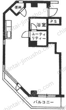 アルティun2階の間取図