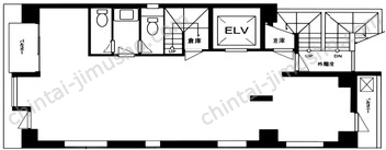 村上ビル5Fの間取図