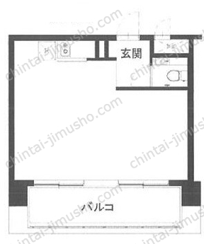 第5スカイビルの間取図
