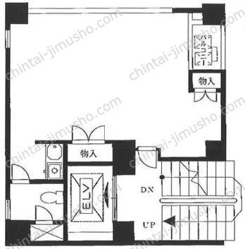 紅谷ビル4階の間取図